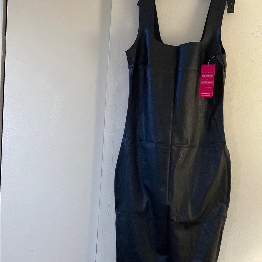 Commando Black Strapless Bodycon Dress for Night Out